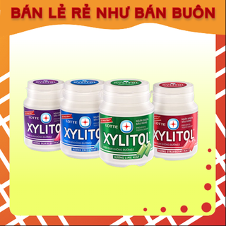 Kẹo cao su Xylitol, Cool Air, Doublemint các vị hộp 58G
