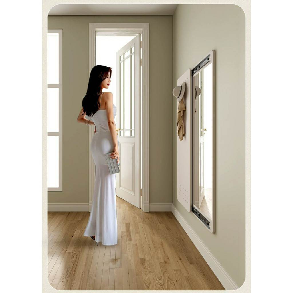Gương treo tường cánh trượt gương soi toàn thân trang điểm nịnh dáng decor phòng thông minh thương hiệu IGA- GP263.01 | BigBuy360 - bigbuy360.vn