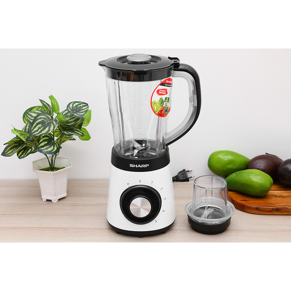 Máy xay sinh tố đa năng Sharp EM-S155PV-WH // EM-S155GV-ST