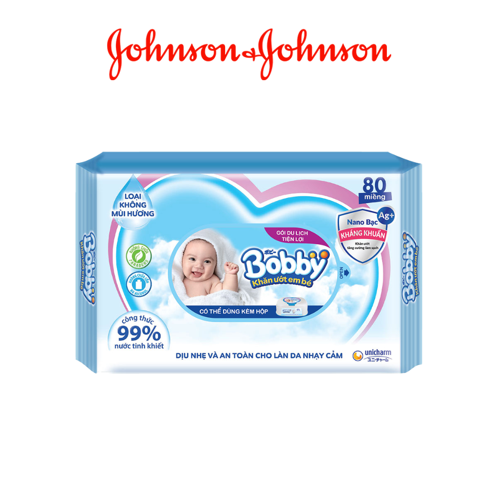 GIFT_Phấn Thơm Cho Bé Hương Hoa Johnson's Baby Powder 200g + Sữa tắm gội toàn thân Johnson's top to toe 100ml + Khăn ướt