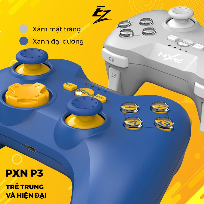 Tay Cầm Chơi Game Không Dây EasySMX 9110/PXN P3 | Gearbros