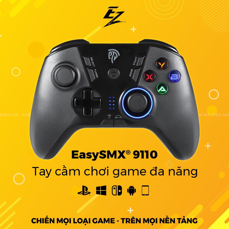 Tay Cầm Chơi Game Không Dây EasySMX 9110/PXN P3 | Gearbros
