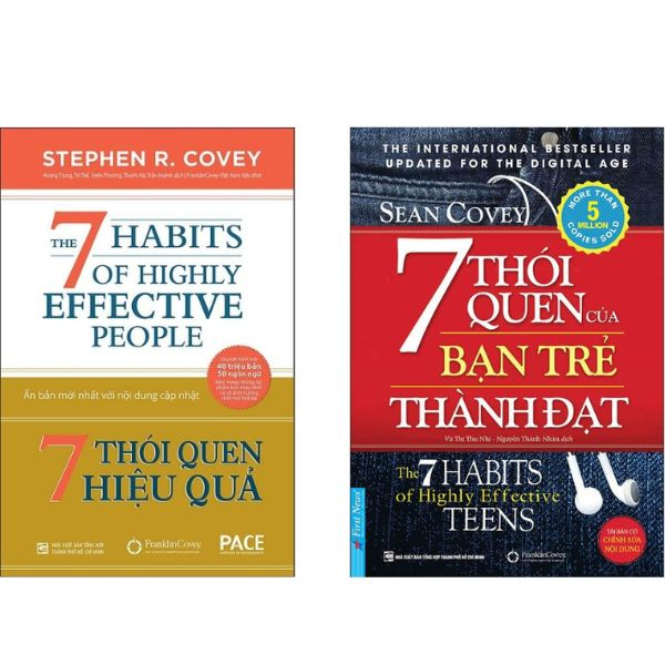 Sách - 7 thói quen của bạn trẻ thành đạt (First News) - 7 Thói quen hiệu quả