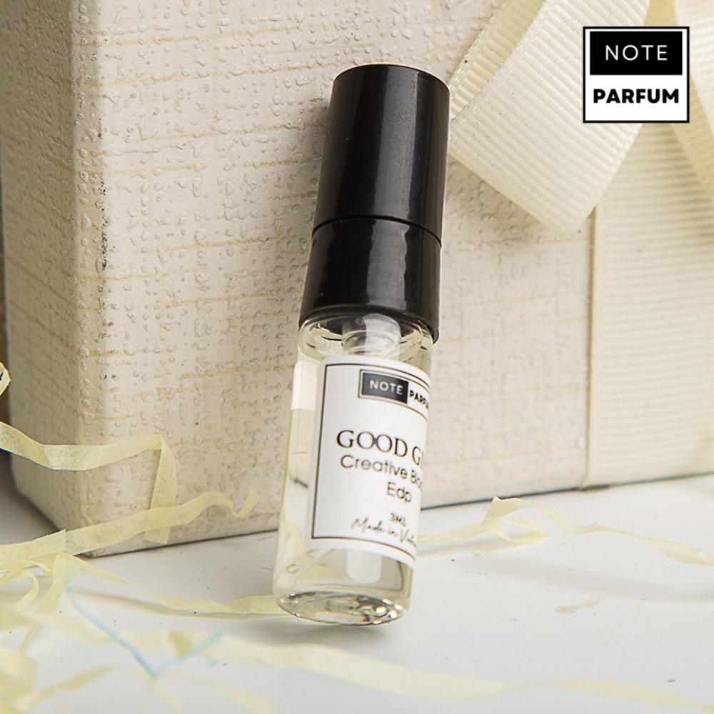 Tinh dầu thơm Goodgirl Edp mang phong cách trẻ trung, cá tính thương hiệu Noteparfum phiên bản minisize 3ml