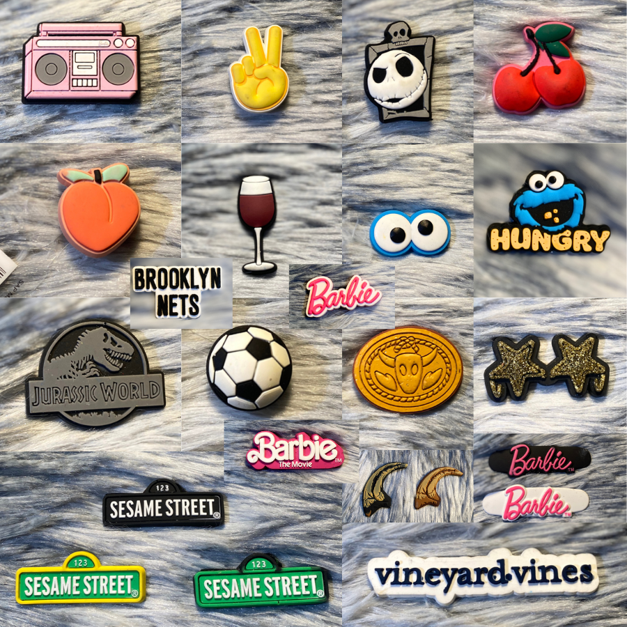 Nút Sticker , Jibbitz Gắn Dép Crocs Ngẫu Nhiên