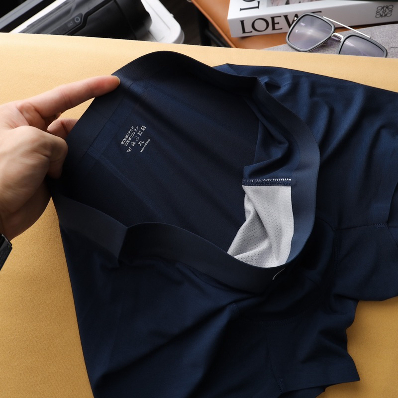 Boxer nam cotton mềm dư xịn , Quần sịp đùi bigsize kháng khuẩn - unny Boxer Cotton