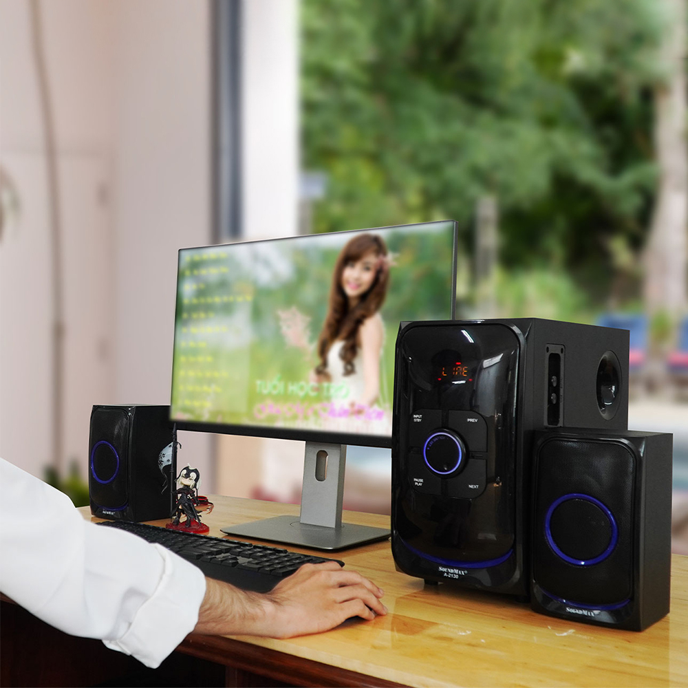 Loa SoundMax A2130/2.1, A2140/2.1 Hàng chính hãng bảo hành 12 tháng