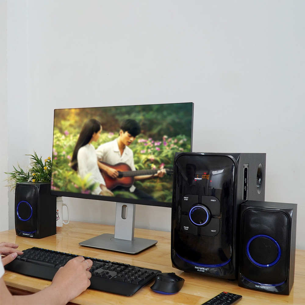Loa SoundMax A2130/2.1, A2140/2.1 Hàng chính hãng bảo hành 12 tháng