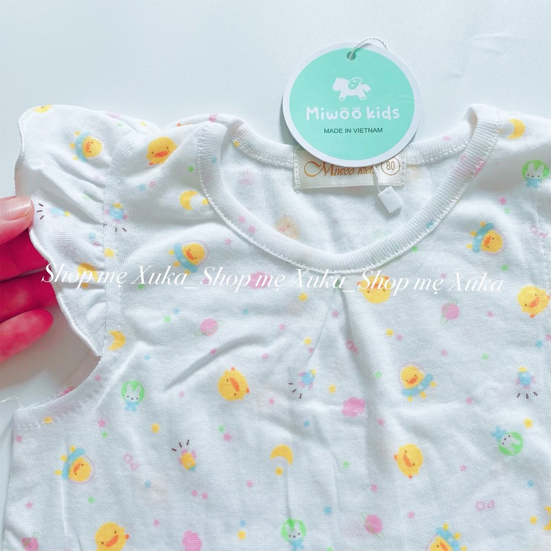 Bộ cánh tiên quần bí bé gái Miwoo xuất Nhật