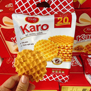 [ ĂN LÀ GHIỀN - BAO BÌ MỚI, DATE MỚI NHẤT ] 01 Túi x 12 gói x 180gr Bánh Butter Waffles Richy Bơ Trứng Tổ Ong