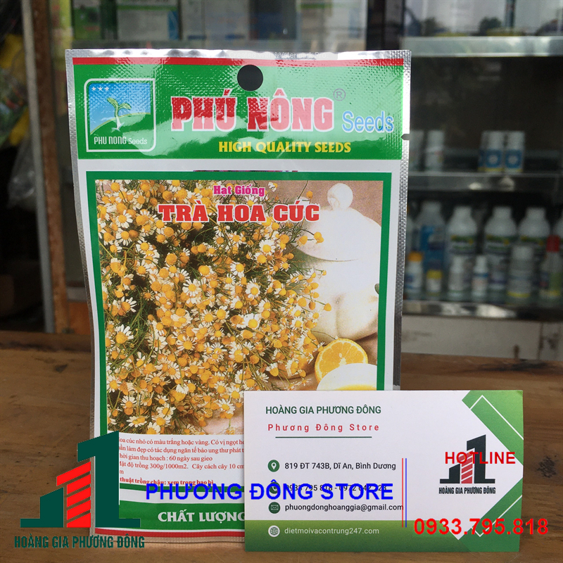 Hạt giống trà hoa cúc 3g