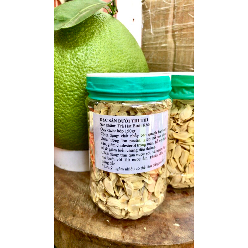 Trà Hạt Bưởi Khô - Hộp 150gr