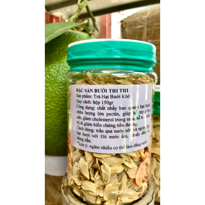 Trà Hạt Bưởi Khô - Hộp 150gr