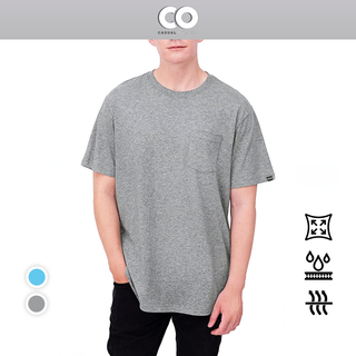  Áo thun, áo tee basic unisex Onlee form overslim - 2 màu