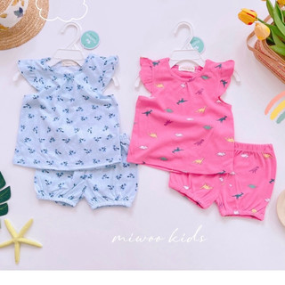   Size 8-18kg  Bộ cánh tiên quần bí bé gái Miwoo xuất Nhật  link 1  