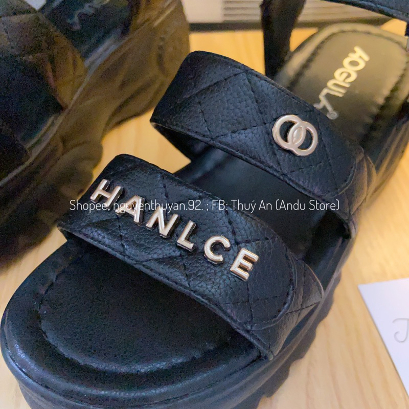 Sandal nữ đế xuồng 7cm⚡️Andu Store⚡️