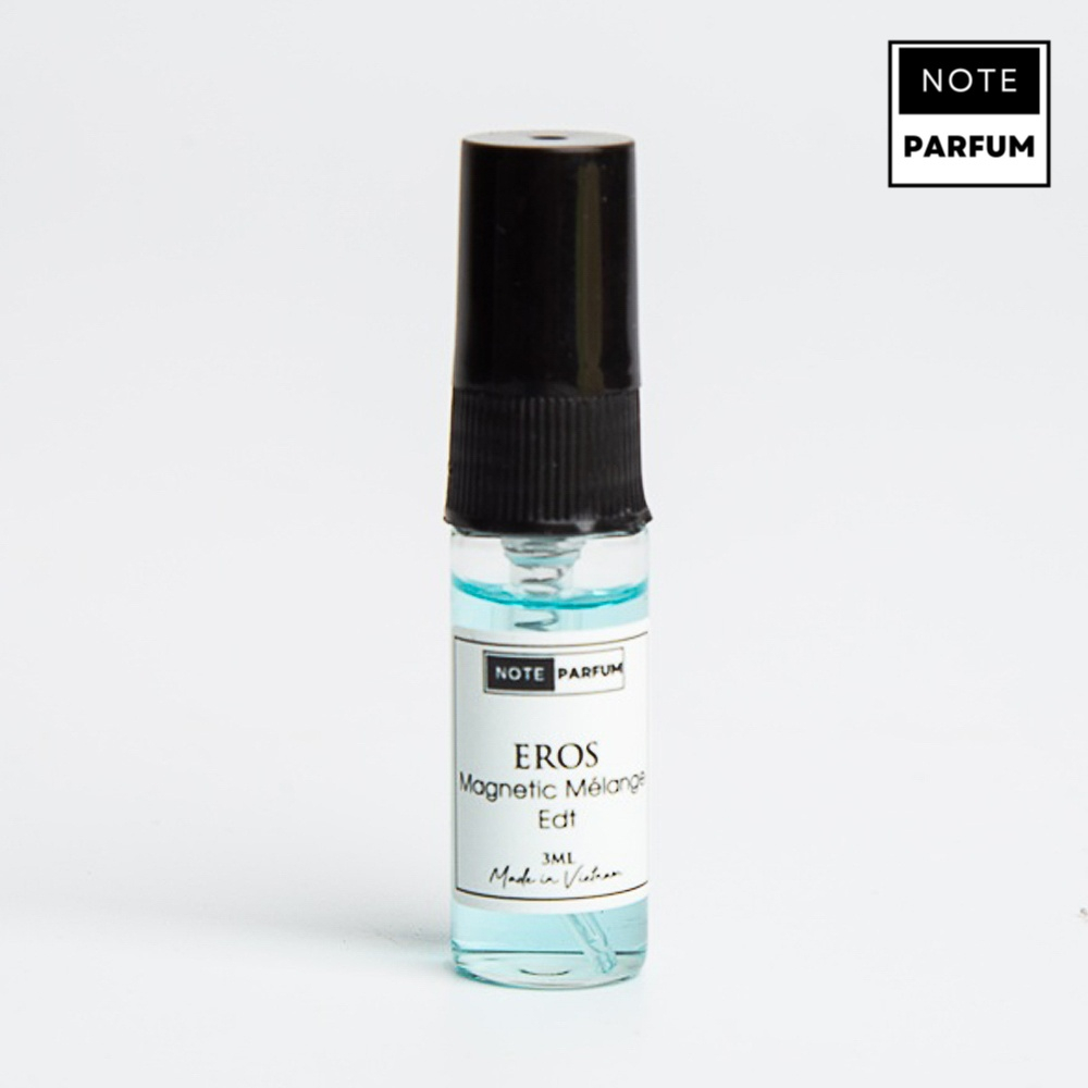 Nước hoa nam EROS yếu tố tạo nên sự gợi cảm, nam tính thương hiệu Noteparfum dung tích 3ml