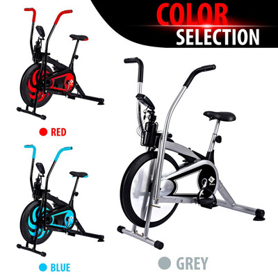 (ALL 8701-8702-8703) BG Xe đạp tập thể dục kết hợp tay chân có tay cầm cảm ứng nhịp đập và tựa lưng