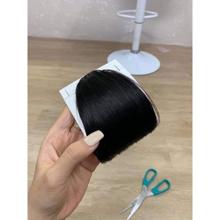 Tóc mái dày ngố kiểu sang chảnh, chất tơ lụa nhật tự nhiên