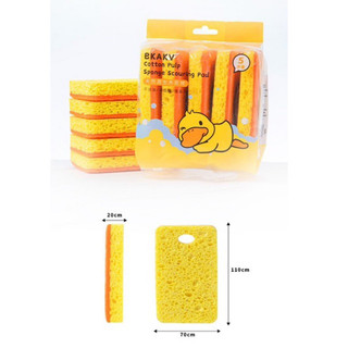 Miếng Bọt Biển Rửa Bát Vịt Vàng Cao Cấp Set 5 Miếng