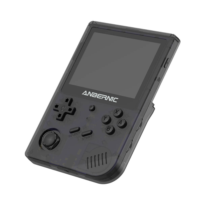 MÁY CHƠI GAME CẦM TAY ANBERNIC RG351V MÀU ĐEN thời lượng chơi game liên tục lên đến 6h