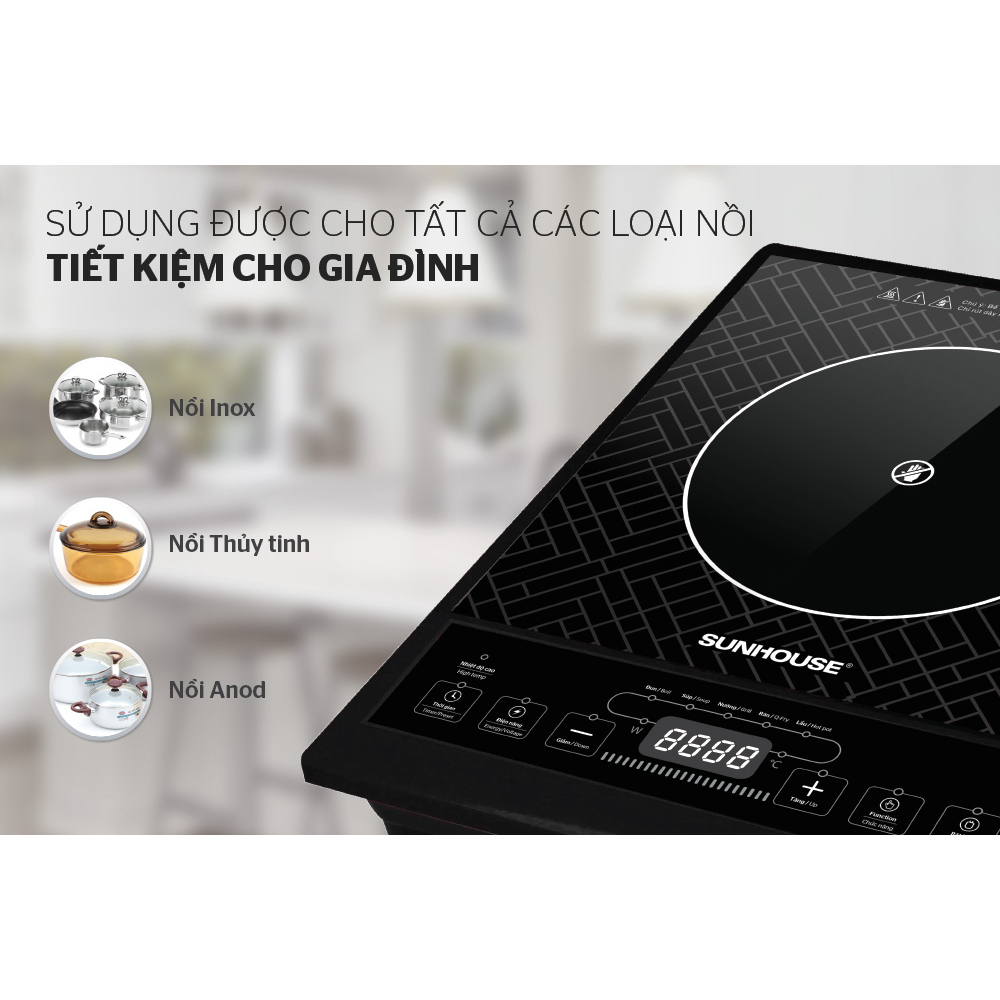 BẾP HỒNG NGOẠI CƠ SUNHOUSE SHD6011  hàng chính hãng giá tốt