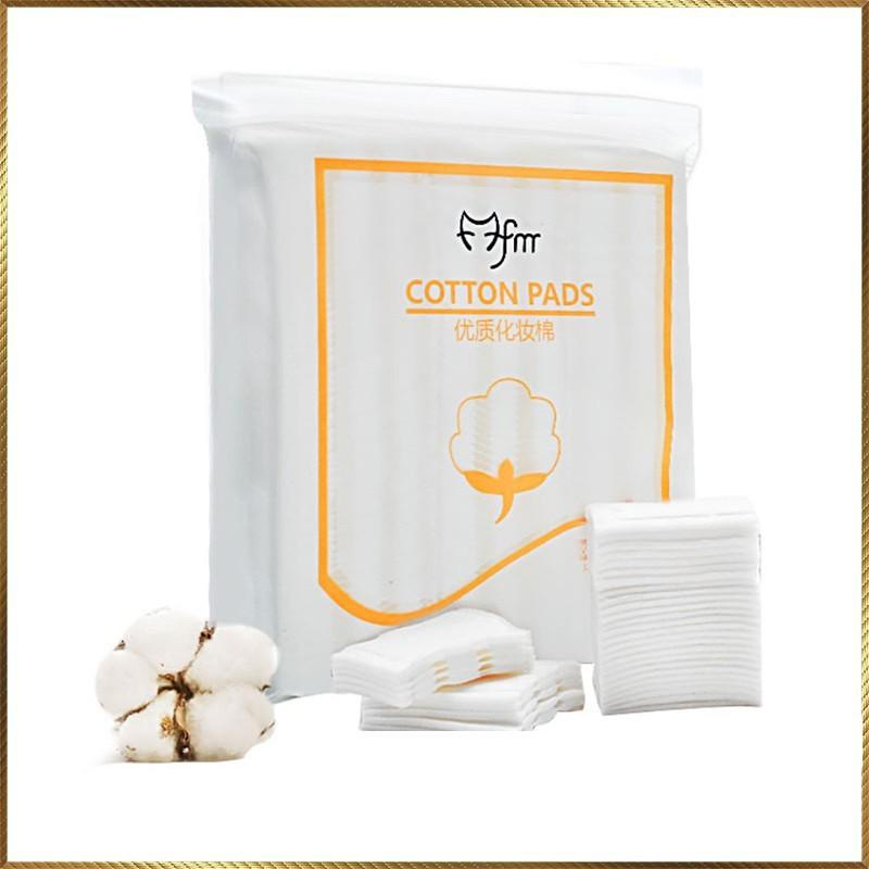 Combo 3 gói bông tẩy trang 222 miếng Cotton Pads dành cho mọi loại da