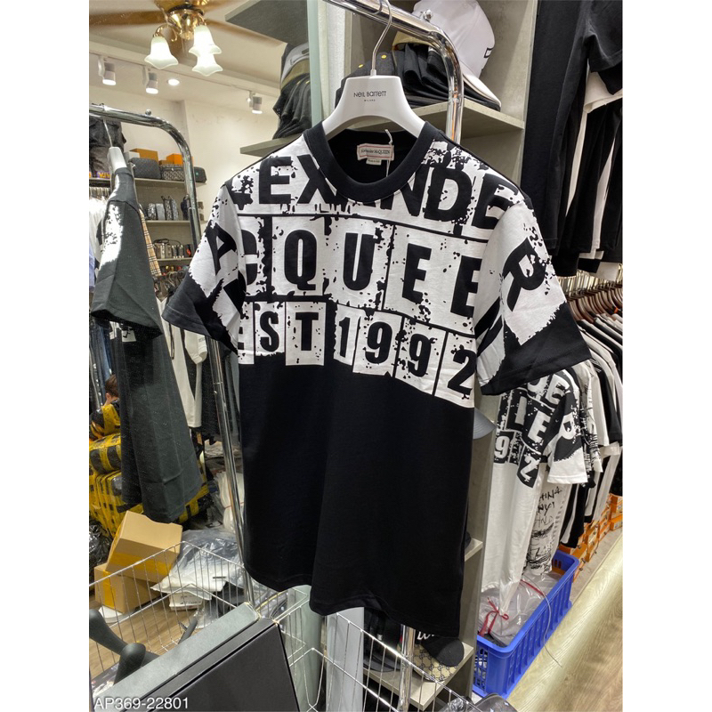 Áo phông M/C/Q hoạ tiết chứ cực chất new