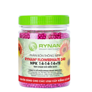 Rynan 14-14-14+te phân bón thông minh dùng cho hoa, cây kiểng, phong lan