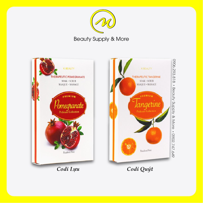 Set Chà Gót 4 Step Codi/NBC/TSC/Demer- Set Chà Gót 4 bước SPA - Chuẩn Mỹ
