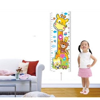 Thước đo chiều cao decal dán tường Midu