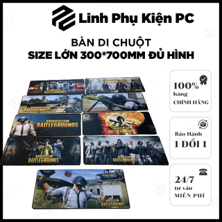 Bàn di chuột game nhiều hình 3ly 30*70 | Lót chuột game