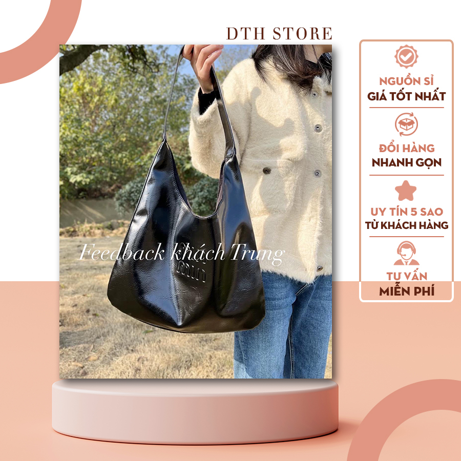 Túi da bigsize Miumiu