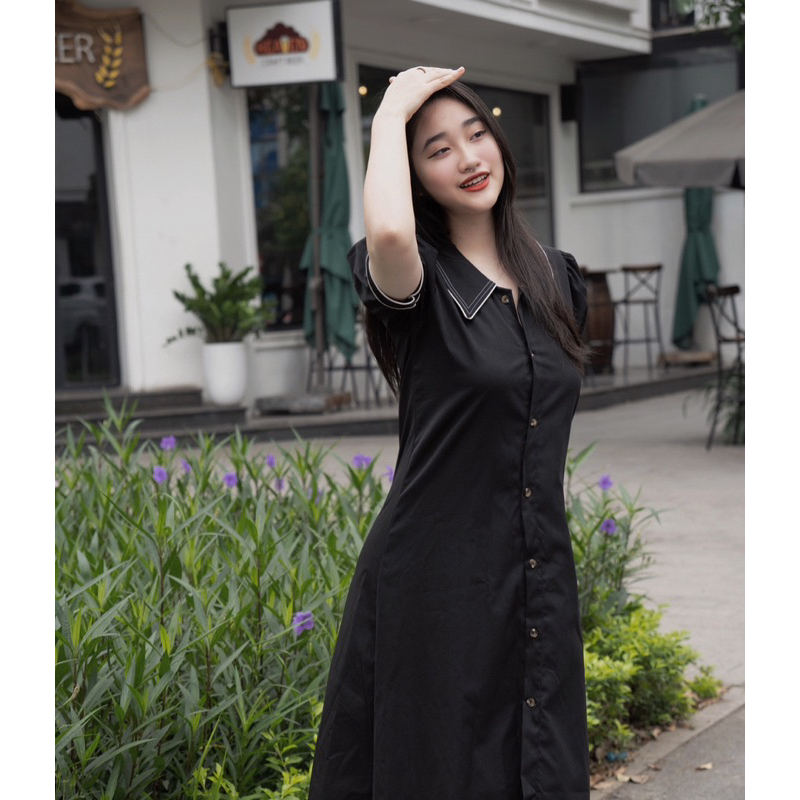 váy dáng dài vintage