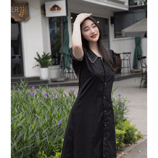 váy dáng dài vintage