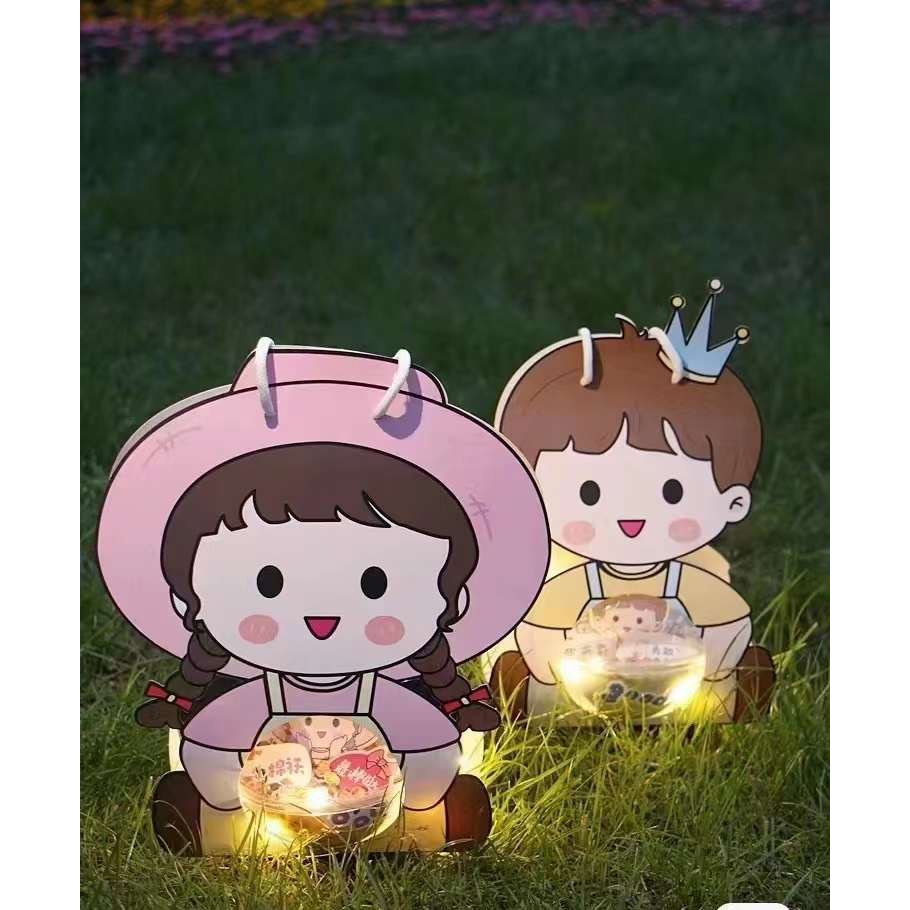 5 Set Hộp Giấy Hình Em Bé