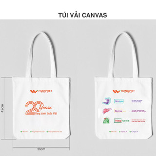 GIFT_Túi Tote Canvas HungVietPharma