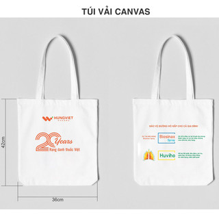 GIFT_Túi Tote Canvas HungVietPharma