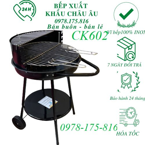 Bếp nướng than hoa CK602 FREE SHIP