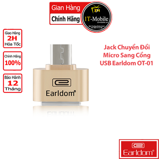 Jack chuyển đổi micro sang cổng usb earldom ot-01.