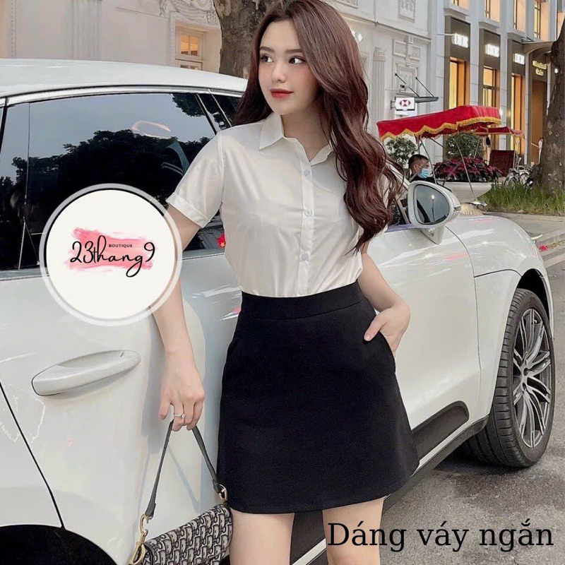 Chân váy A có túi có quần trong Big size dành cho khách ngoại cỡ từ 60-90 ký