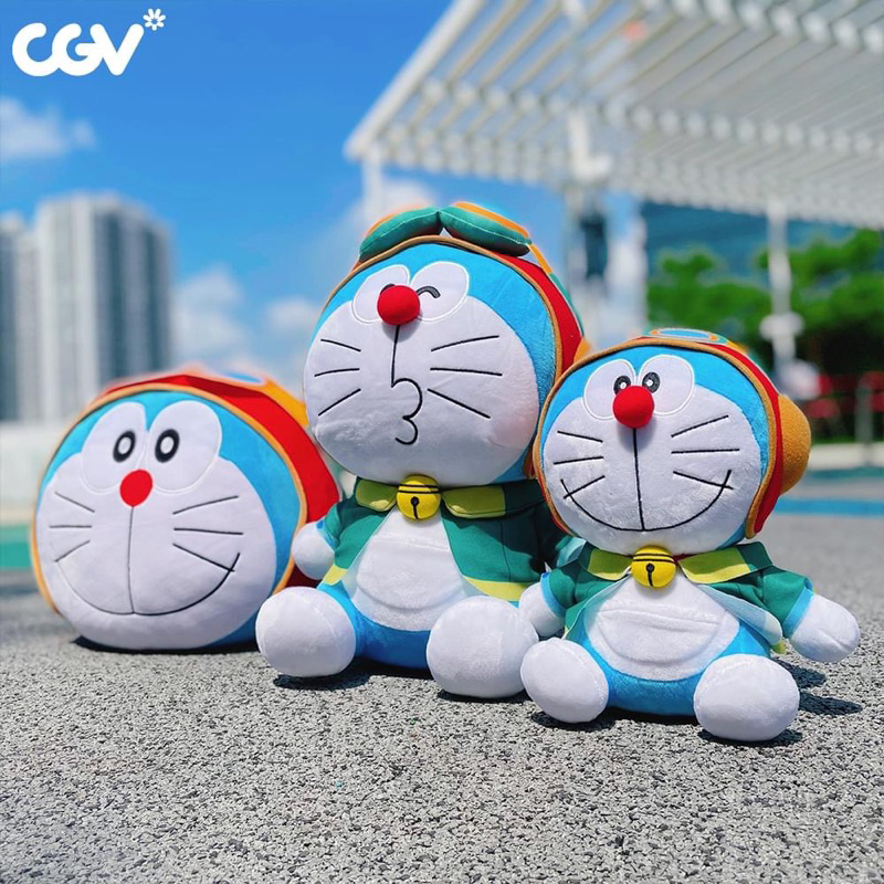 GỐI DORAEMON & THÚ BÔNG DORAEMON tặng quà của phim Doraemon
