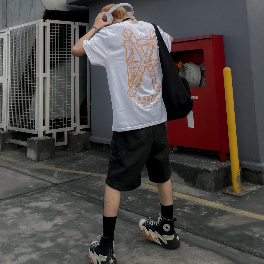 Áo thun local brand nam nữ Pandax Ai Cập , áo phông rộng unisex , basic tee 100% cotton chính hãng