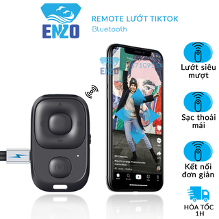 Nút Bấm Điều Khiển Từ Xa Lướt Tiktok, Đọc Sách, Chụp Ảnh, Quay Video Remote Bluetooth Thông Minh Tiện Dụng