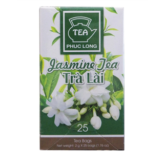 Trà túi lọc phúc long túi lọc đủ vị 2g x 25 gói - lài sen đào hoa hồng olong vải trà xanh hồng trà