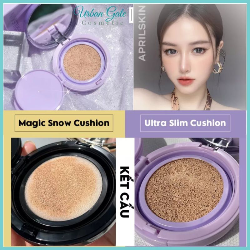 Phấn﻿ Nước APRILSKIN -﻿ Ultra‪ Slim Cushion 15g
