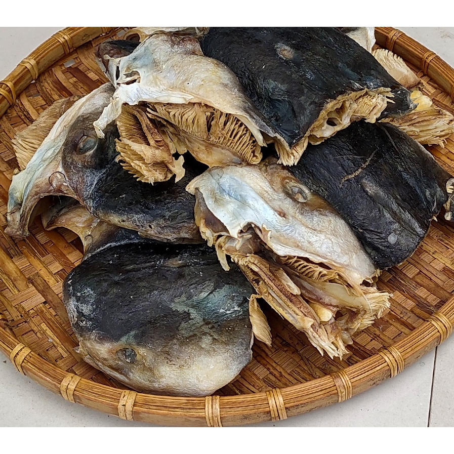 Khô Đầu Cá Tra Nấu Canh chuyên dùng siêu rẻ ngon sạch