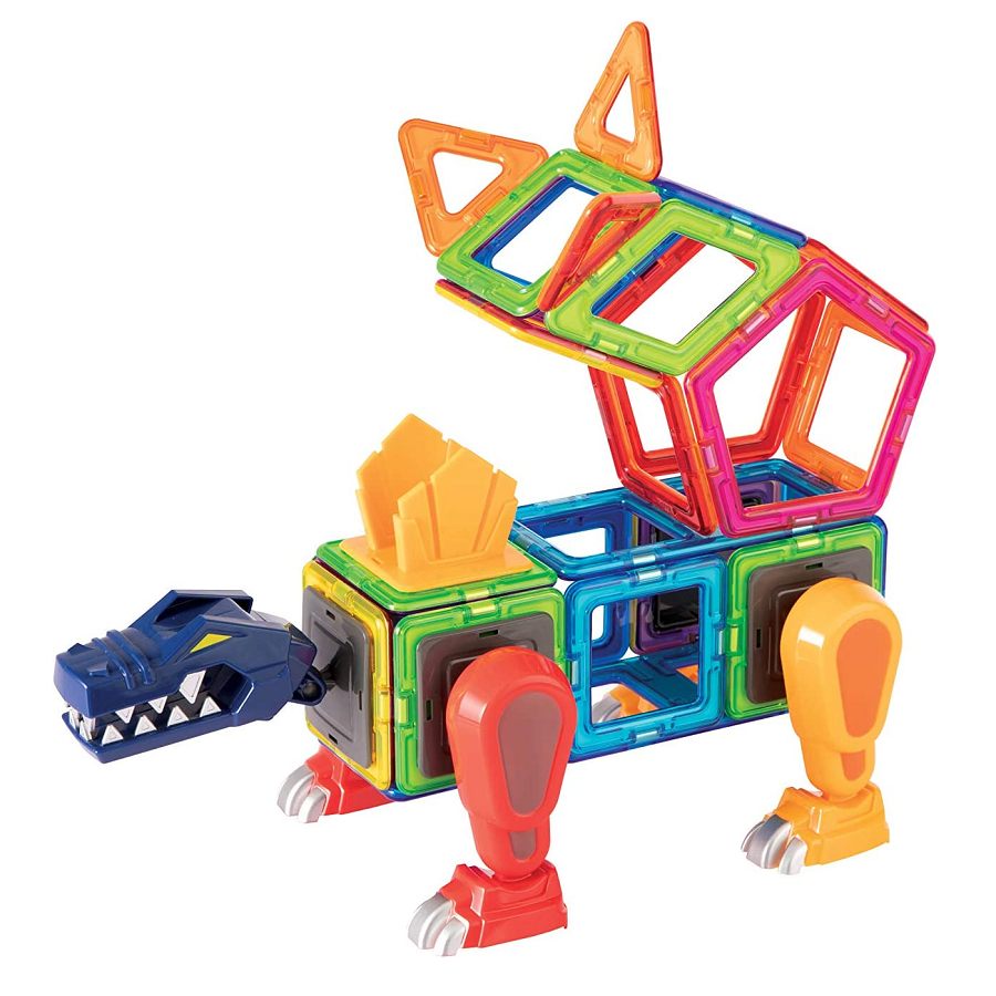 Đồ chơi xếp hình nam châm Hàn Quốc Magformers Bộ Kỳ Quan Sáng Tạo 121 Mảnh