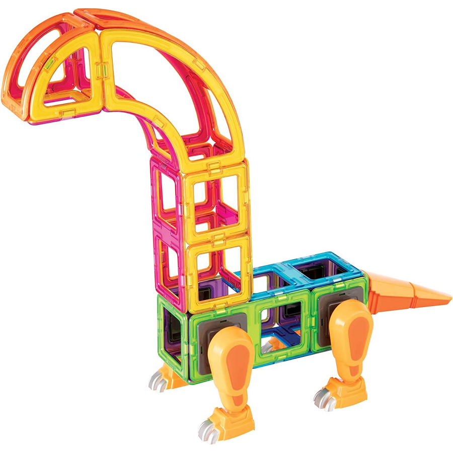 Đồ chơi xếp hình nam châm Hàn Quốc Magformers Bộ Kỳ Quan Sáng Tạo 121 Mảnh