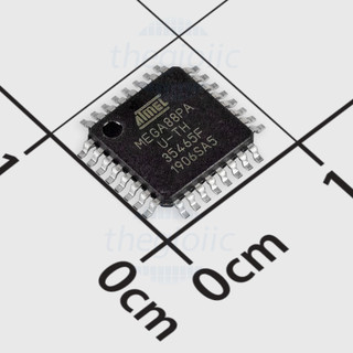 Atmega88pa-au, 8-bit avr microcontroller, 20mhz, 8kb flash, 32-tqfp lk1a-33